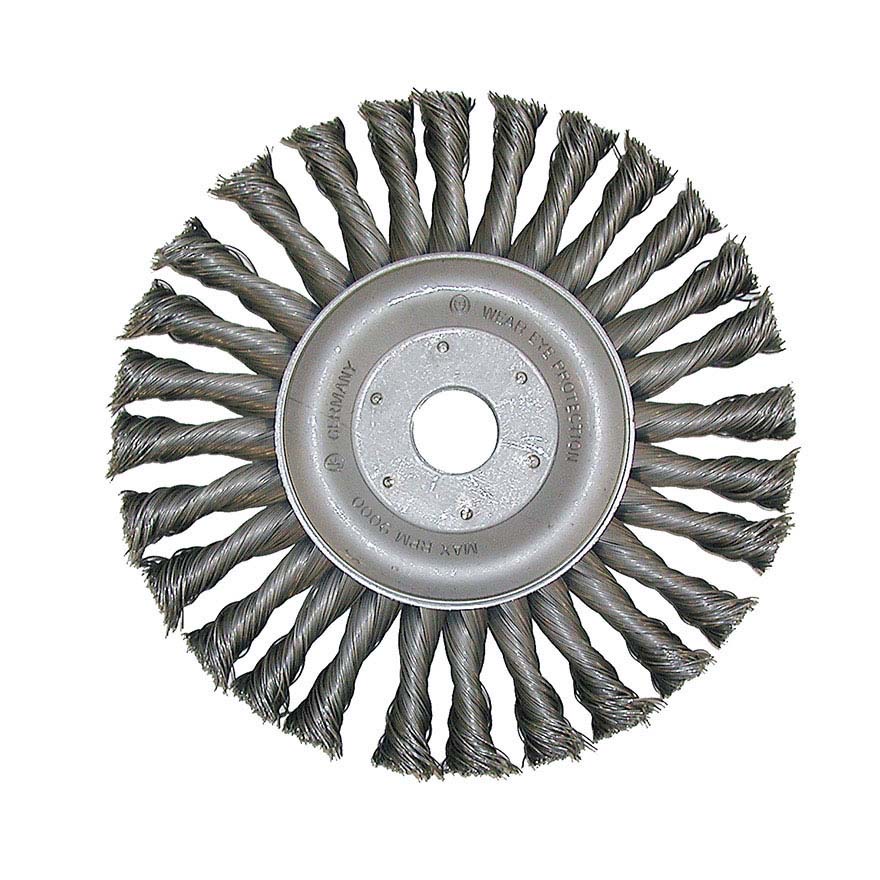 (6422100)(2008631151) 115x22 Osborn RBZ Twist-Knotted Wire Brush Wheel