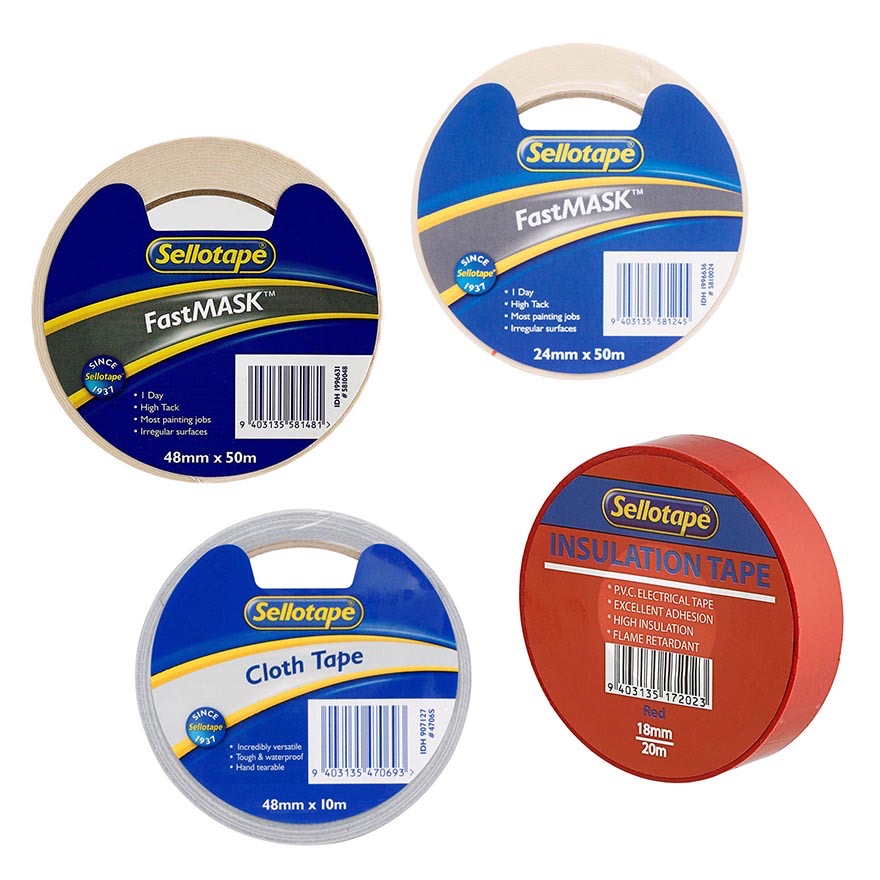 Sellotape 1720 Black (Electrical / Insulation) 18mm x 20m