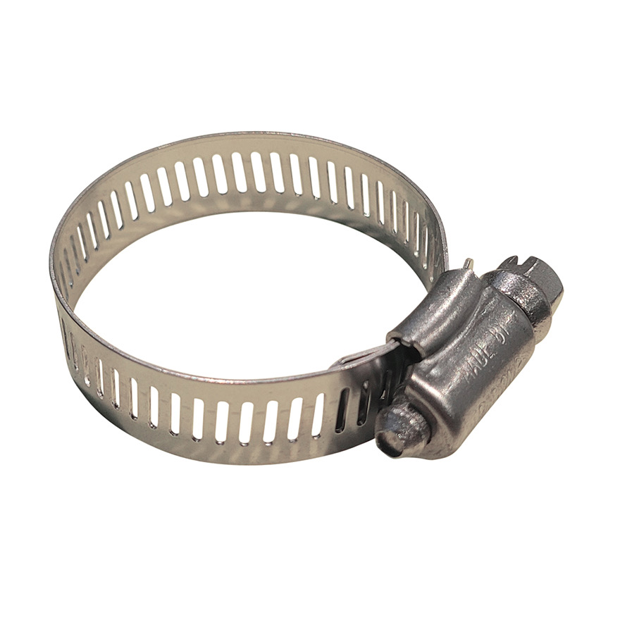 MAH010 All Stainless 8mm Band Hose Clip (13mm-27mm)