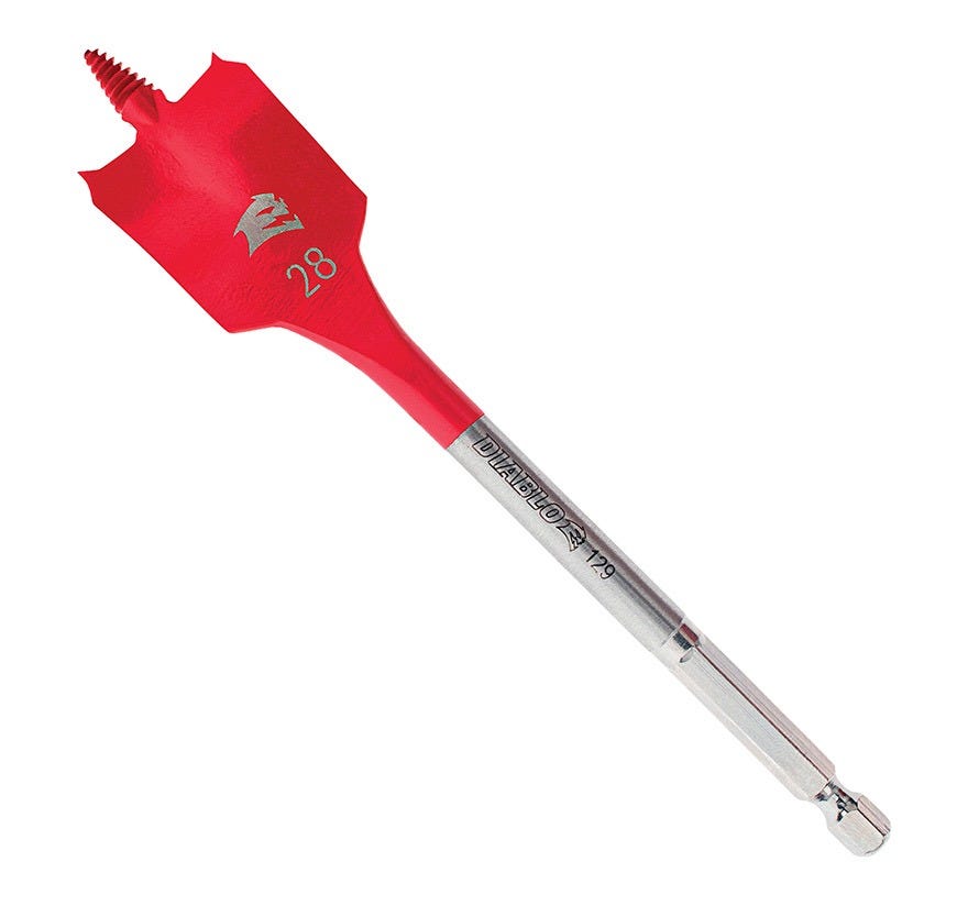 28mm x 152mm Diablo SPEEDemon Spade Bit