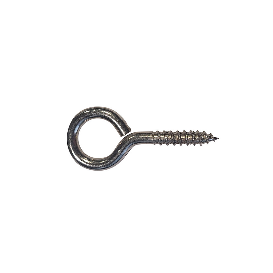 #4 Screw Eye Chrome