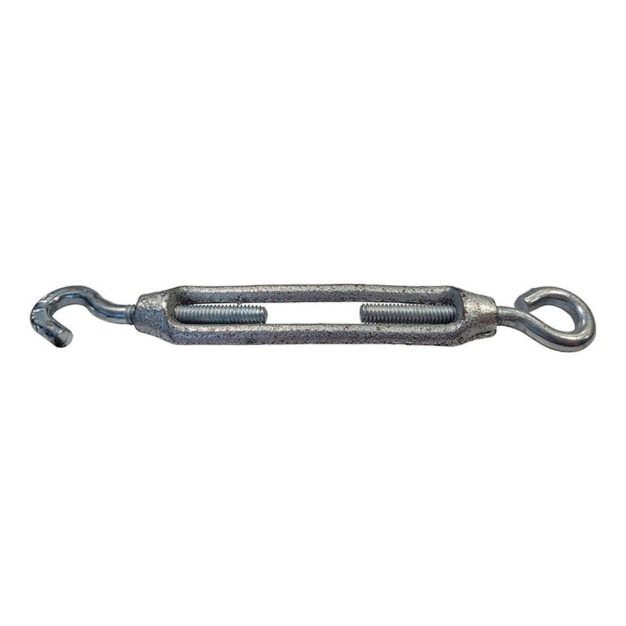 M8 Turnbuckle Hook to Eye Galv