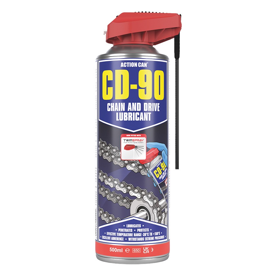 Action Can CD-90 Chain & Drive Lubricant (500 ml Aerosol)