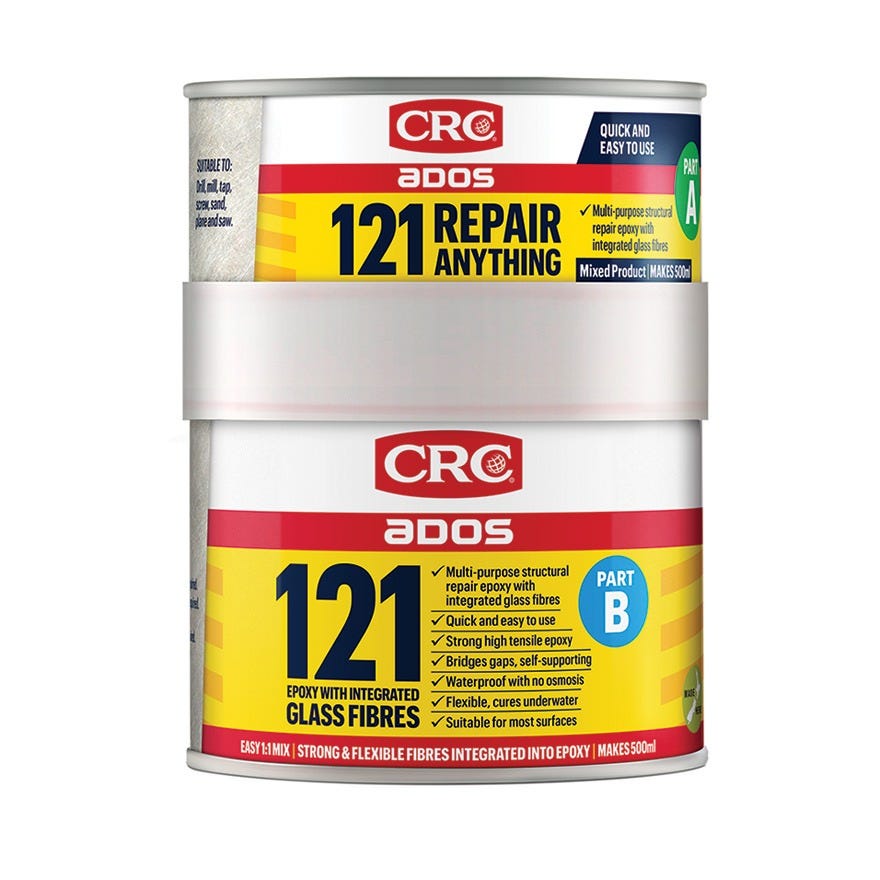 ADOS 121 Repair Anything - Epoxy with Integrated Glass Fibres - 500ml
