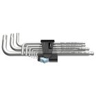 (Blue) 1.5-10mm Stainless WERA Metric Ball End (long arm) Allen Key Set (9 Piece)