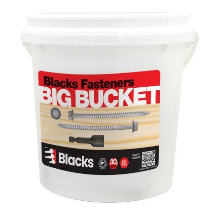 Hex Wood Screw Bucket Deal (14Gx100)