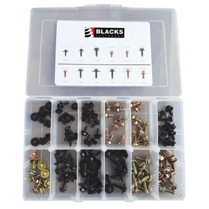Blacks Automotive Bolt Kit (120 pce)