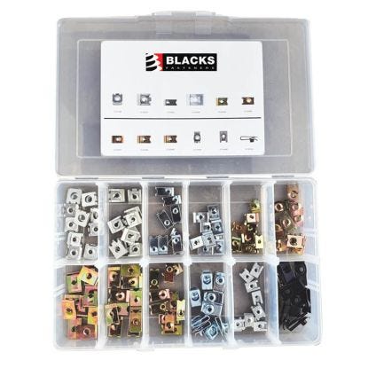 Blacks Automotive Speed Clip Kit (120 pce)