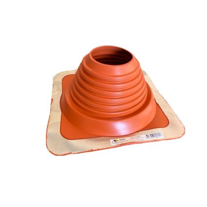 No.5 Master Flash Pipe Flashing Red Silicone Gasket 102mm - 210mm