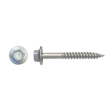 12G-11x40 Hex W/F Wood Screw Type 17 Class 4