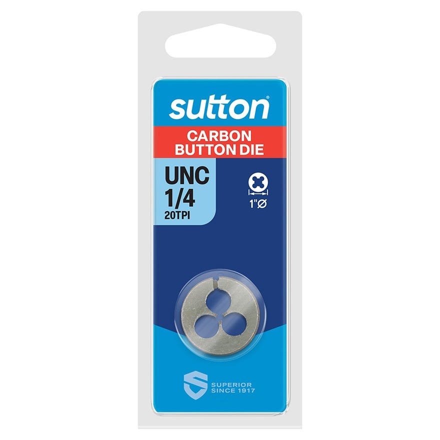 1/4 UNC Carbon Steel Button Die (1D)