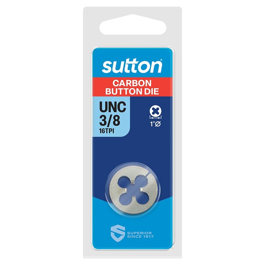 3/8 UNC Carbon Steel Button Die (1D)