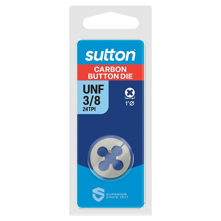 3/8 UNF Carbon Steel Button Die (1D)