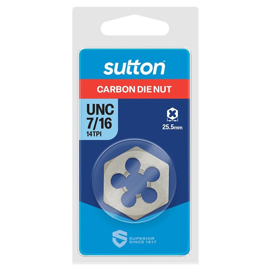 7/16 Unc Carbon Steel Hex Die Nut