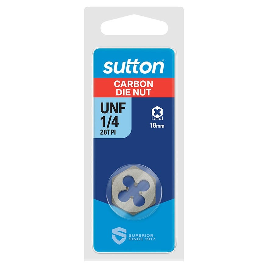 1/4 Unf Carbon Steel Hex Die Nut