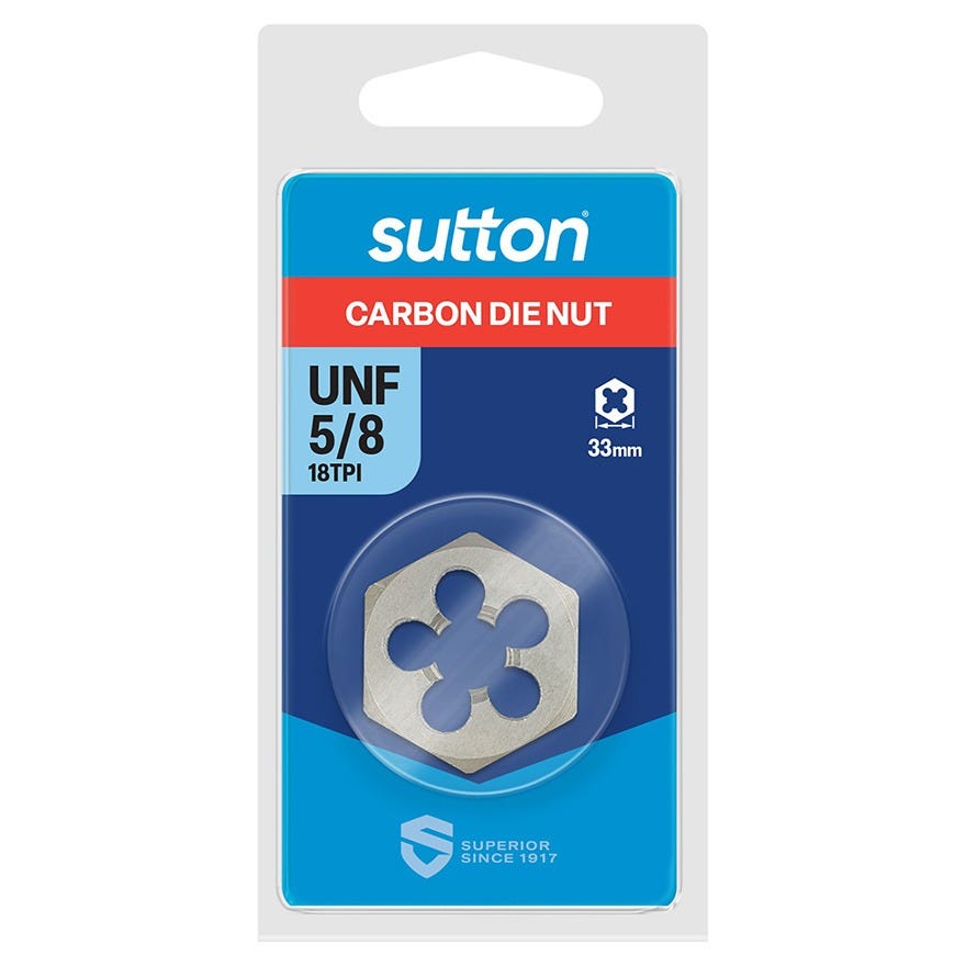 5/8 Unf Carbon Steel Hex Die Nut