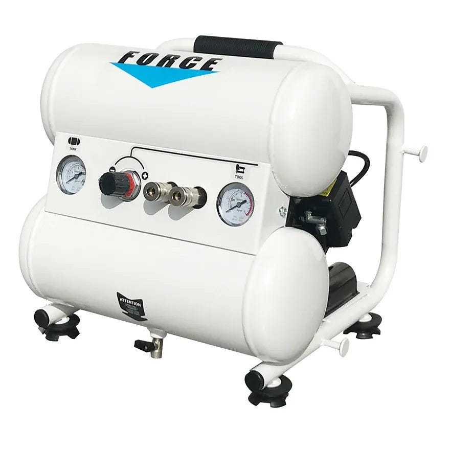 Force Compressor 2HP Oil Free (Portable) 16ltr Tank