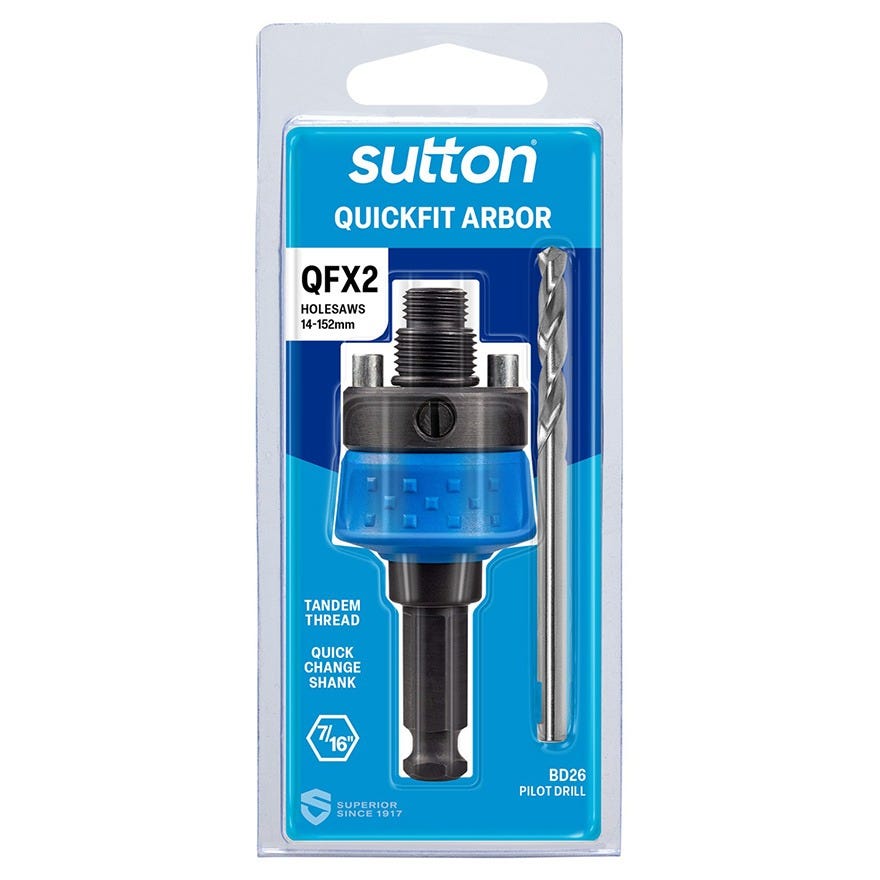 Sutton Quickfit Double Up Arbor (14-152mm) QFX2
