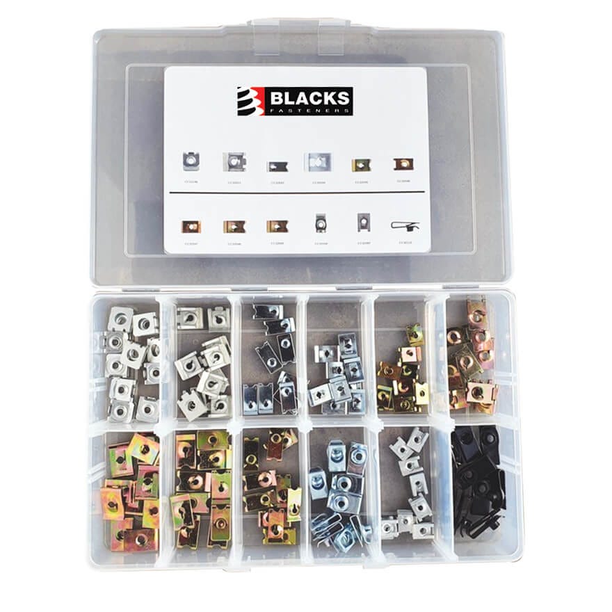 Blacks Automotive Speed Clip Kit (120 pce)