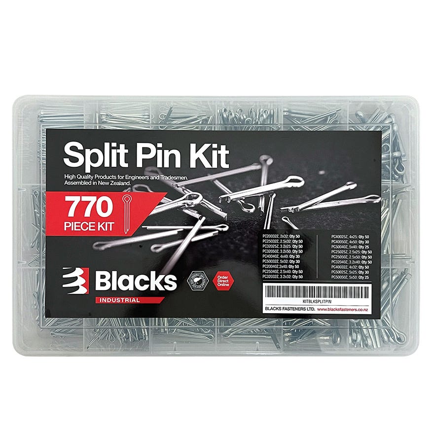 Blacks Split Pin Kit (770 Piece) ZP