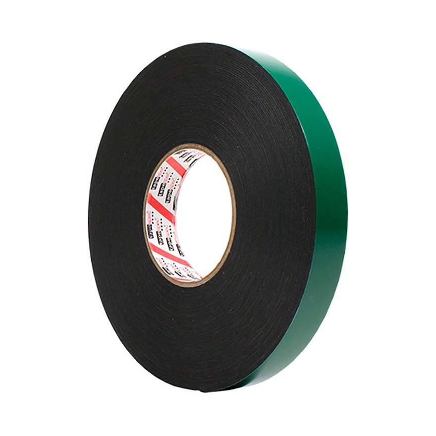 Multipurpose Double Sided Tape 1.1MM 24mmx5m PE Foam Black