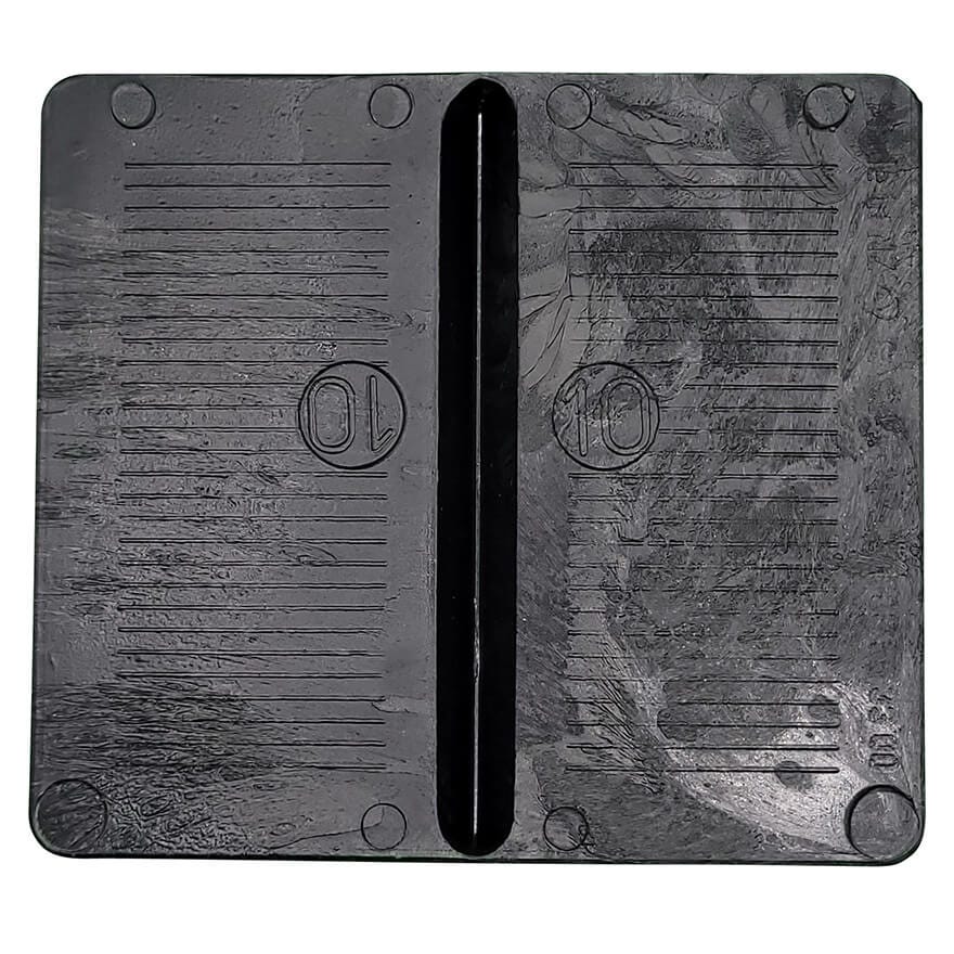 10mm Plastic Packing Shim Black (98x87mm)