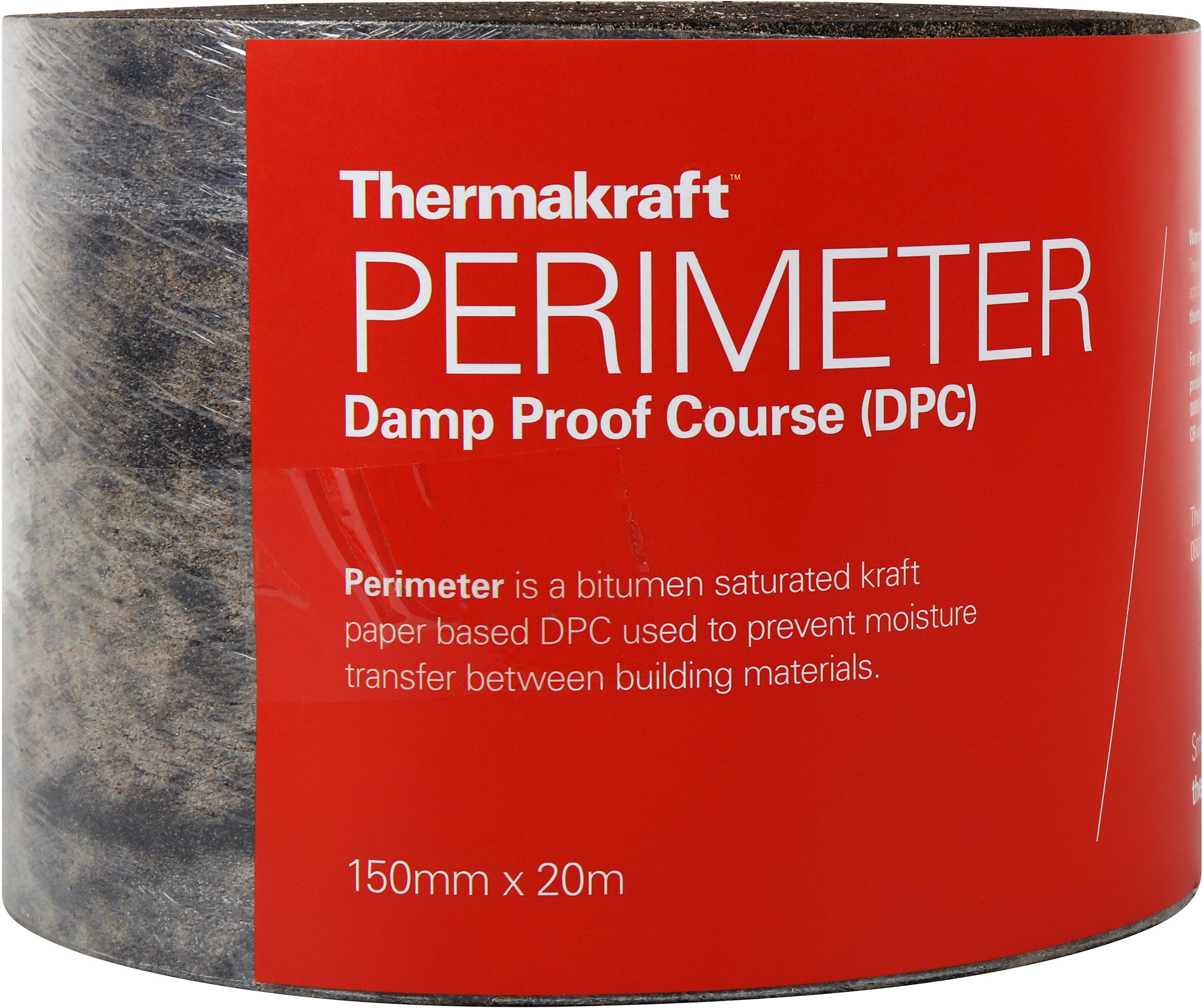 150mm x 20m Bituminous DPC
