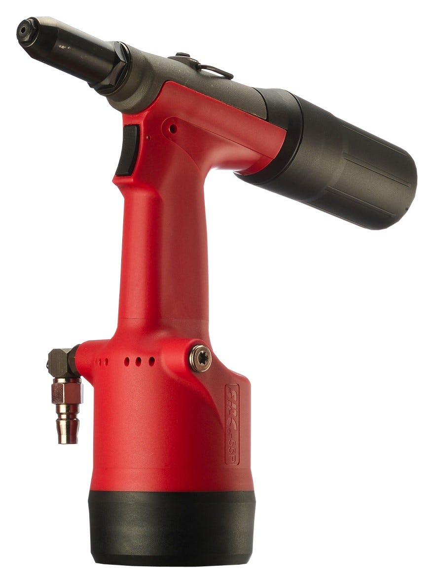 SRC 55P Professional Air Riveter (3.2-4.8 Aluminum + Steel, 2.4-4.0 Stainless )