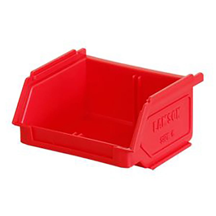 #6 Lamson Stacker Bin Red - (100W x 95D x 55H)