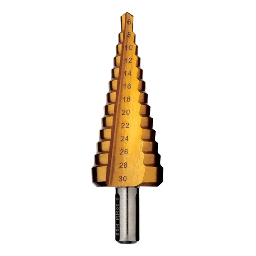 4-12mm Alpha Step Drill-Gold Series (9STM4-12)