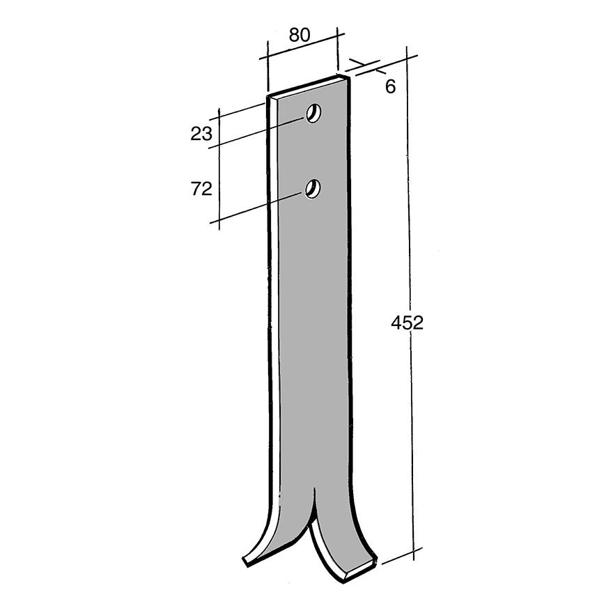 Strap Bracket Galv (Bowmac B79)