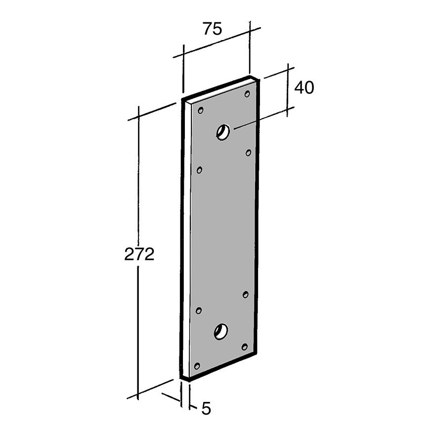 Strap Bracket Galv (Bowmac B86)