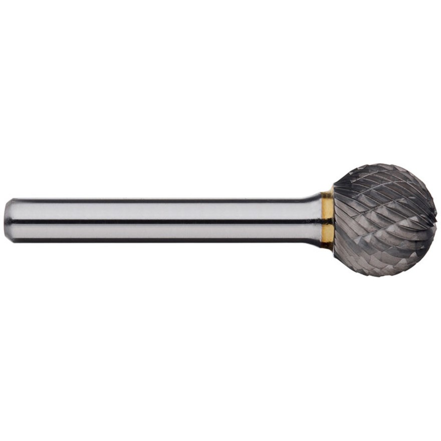 1/2 Ball Carbide Burr 1/4" shaft (SD-5DC)