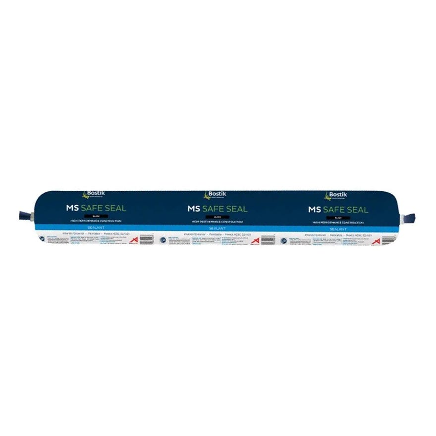MS Safe Seal Black Sealant (600 ml) Sausage
