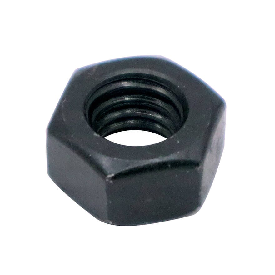 1/2 Bsw Hex Nut Black