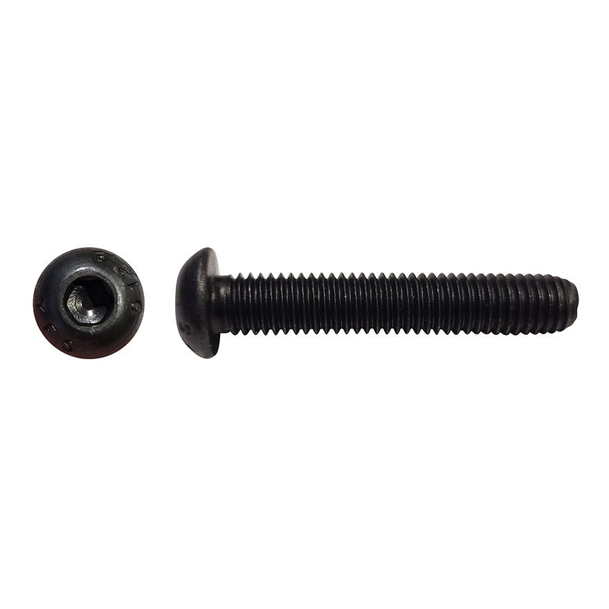 3/8x2 Unc Button Head Socket Screw 10.9 Black