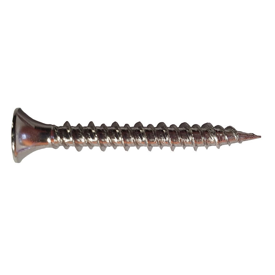 6Gx30 Bugle Cement Board Screw Philips Head 302 Stainless