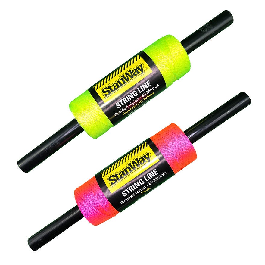 CM Fluro Braided Nylon String Line (80 Metre)