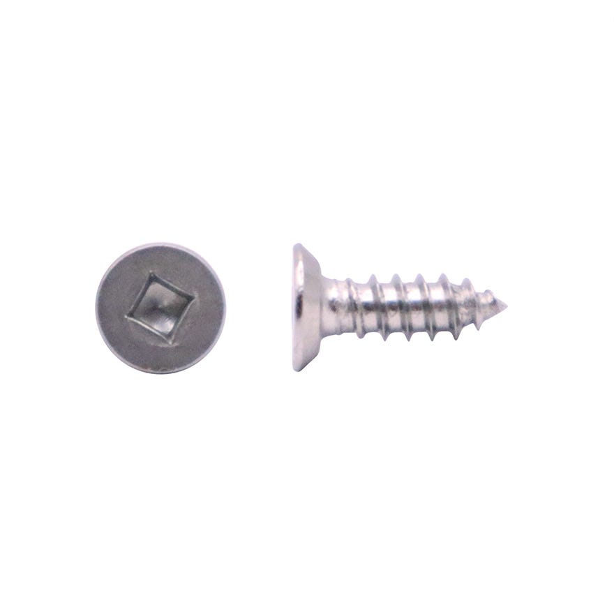 8Gx1/2 Csk #1 Square Truncated Self Tapper 302 Stainless