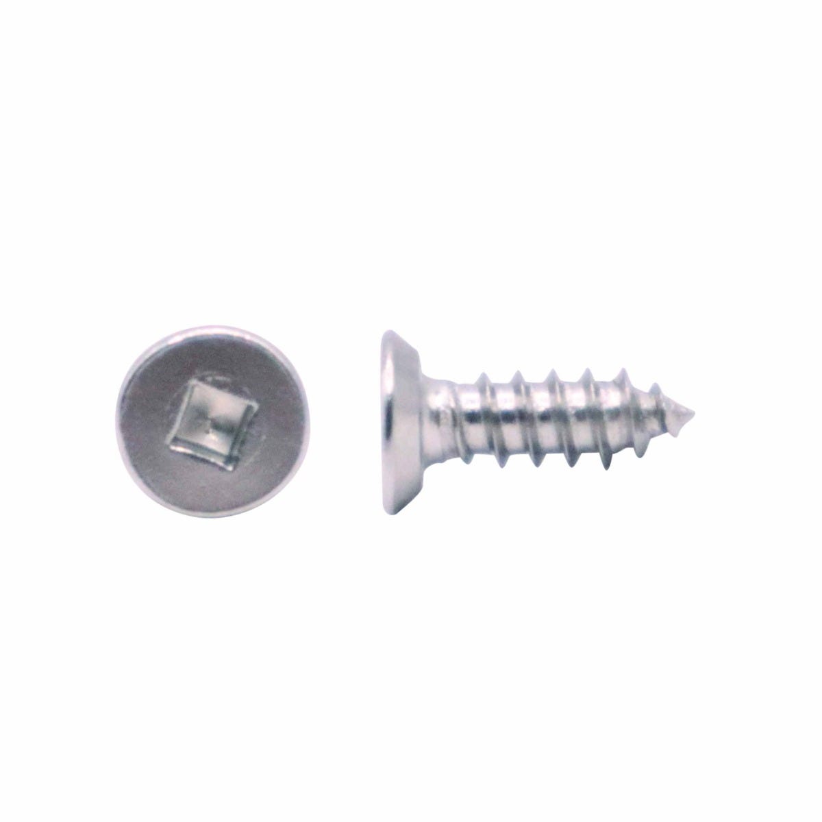 10Gx3/4 Csk #2 Square Truncated Self Tapper 302 Stainless