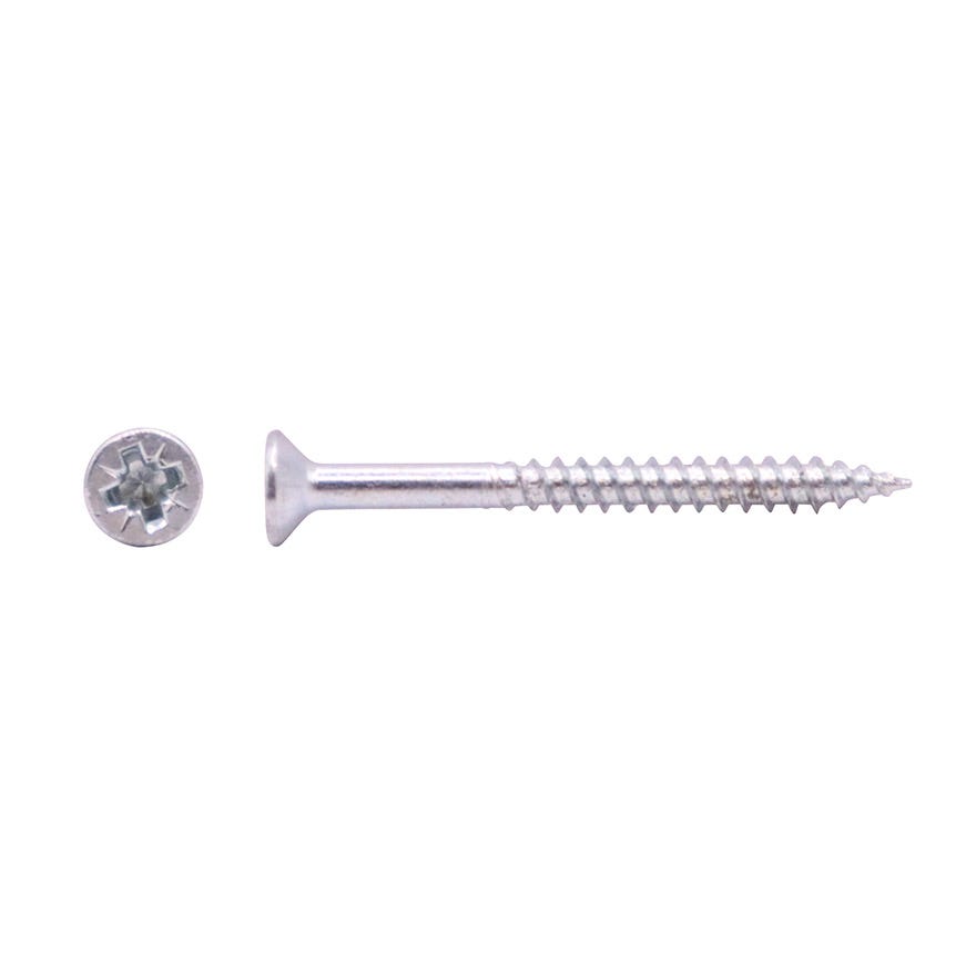 6Gx1/2 Csk Pozi Twinfast Woodscrew ZP
