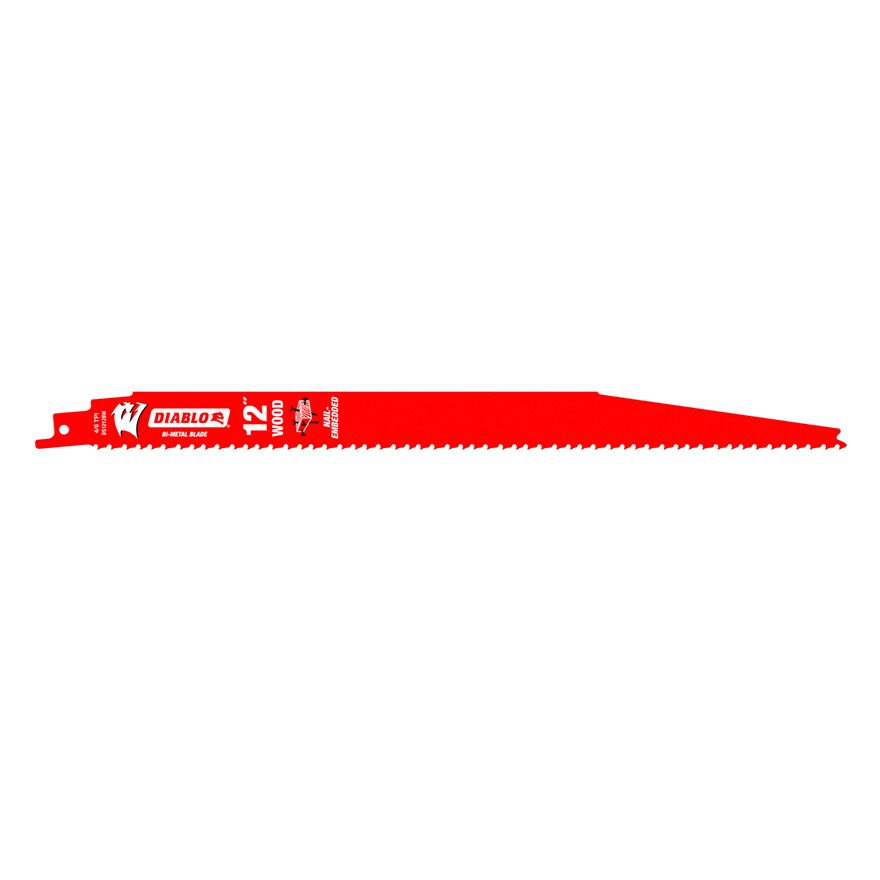 Diablo Demo Demon 12" 4/6TPI (Full Body) - 5 PK