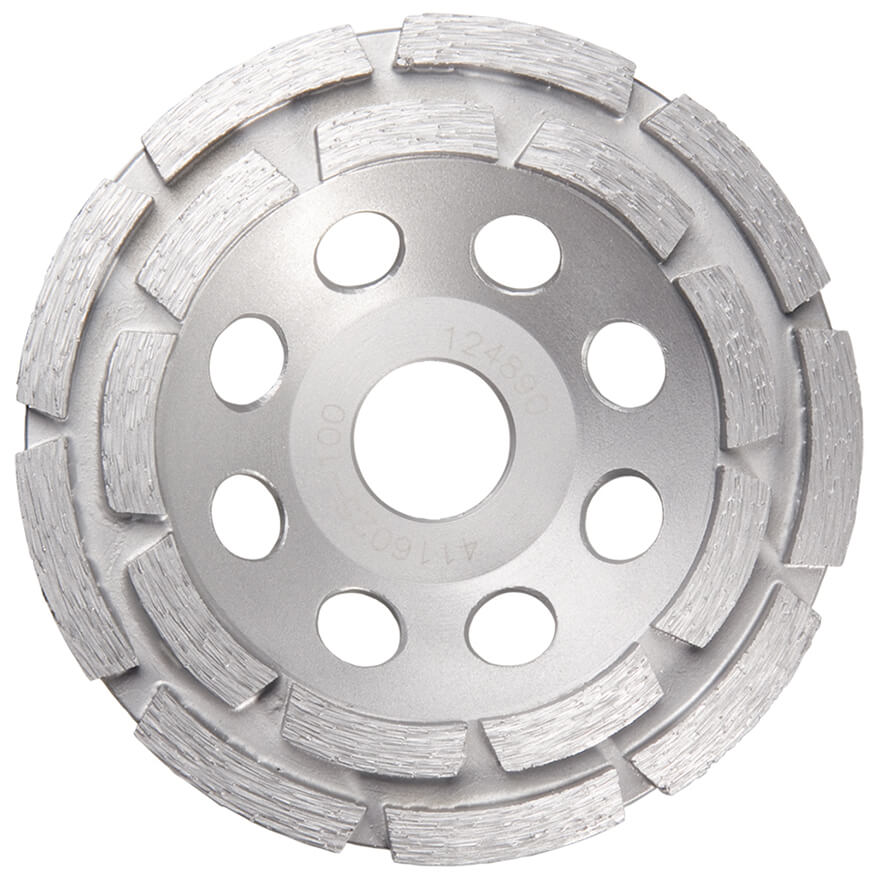 (4116037) 115X18X22 Osborn DST 56 Diamond Grinding Disc (Double Rowed)