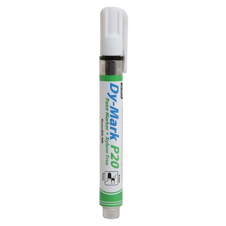 Dy-Mark P20 Paint Marker - White