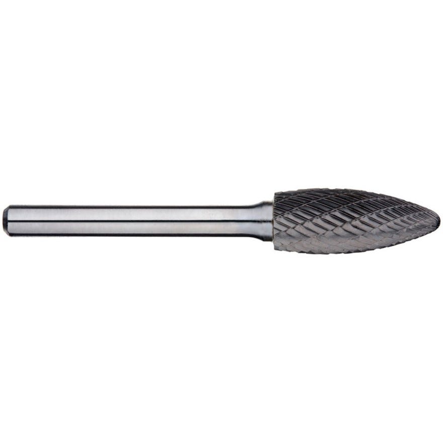 5/16 Flame Carbide Burr 1/4" shaft (SH-2DC)