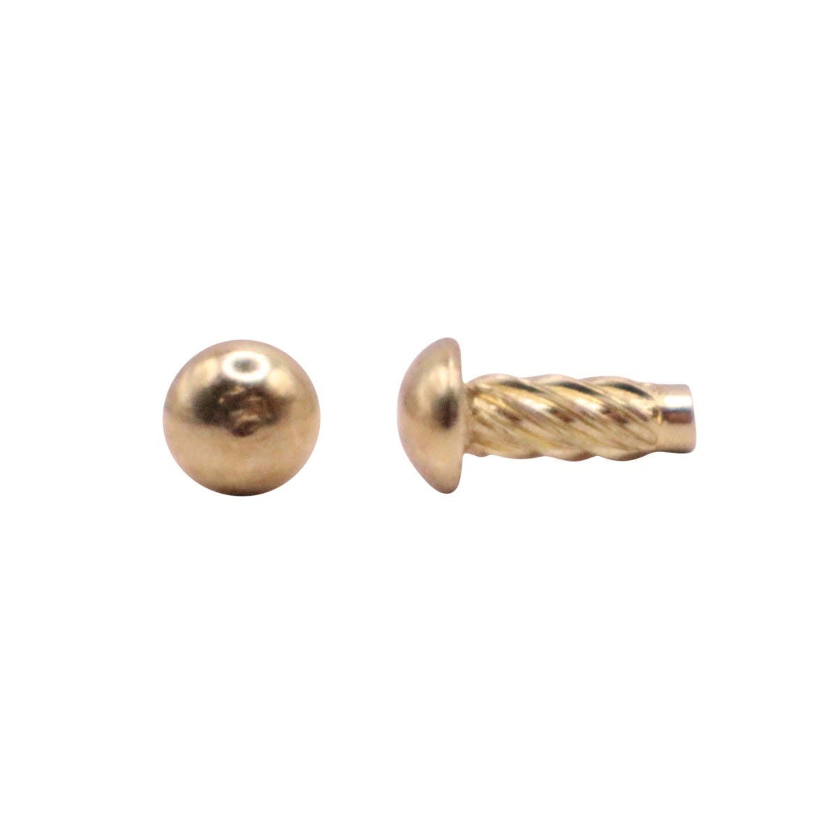4Gx1/4 Hammer Drive (U) Screws Brass