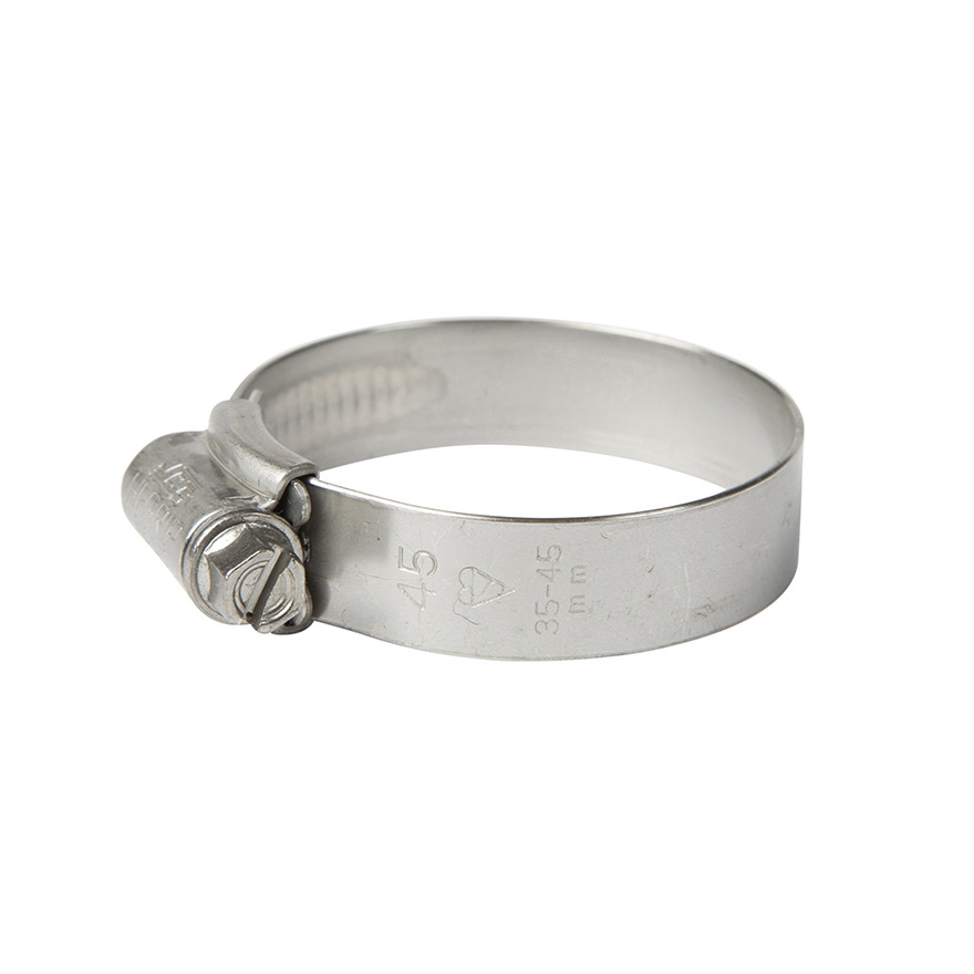 All Stainless 316 JCS Hi Grip Hose Clip (35-45mm)