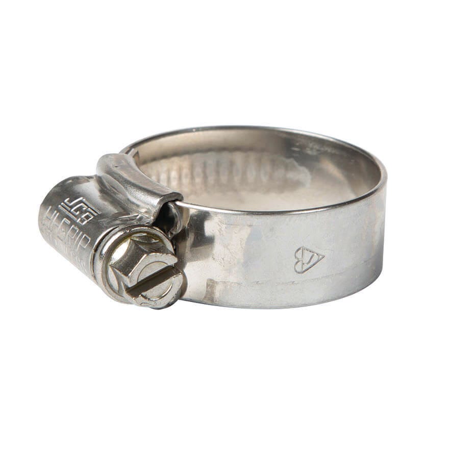 All Stainless 304 JCS Hi Grip Hose Clip (11-16mm)
