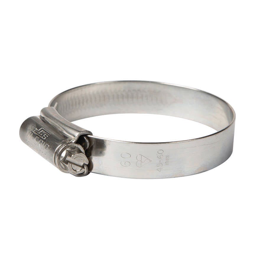 All Stainless 304 JCS Hi Grip Hose Clip (45-60mm)