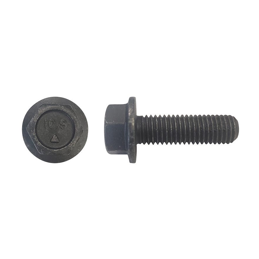 12x40 High Tensile 10.9 Flange Bolt Black